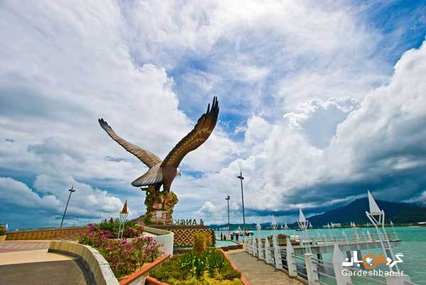 میدان عقاب؛ چشم انداز زیبای جزیره لنکاوی مالزی/تصاویر