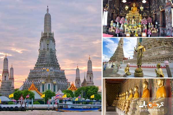 معبد وات آرون، جاذبه ای خیره کننده بانکوک+تصاویر