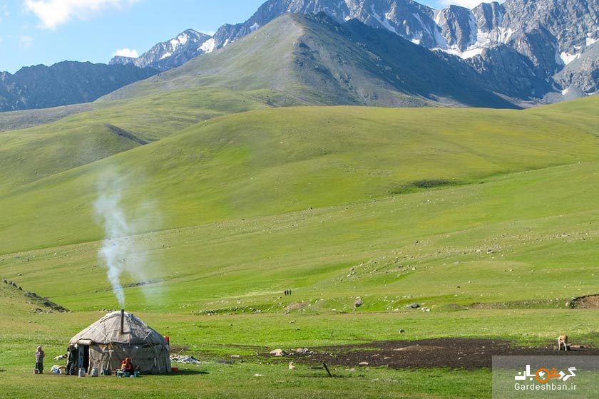 تفرجگاه آلتین آرشان در قرقیزستان/تصاویر