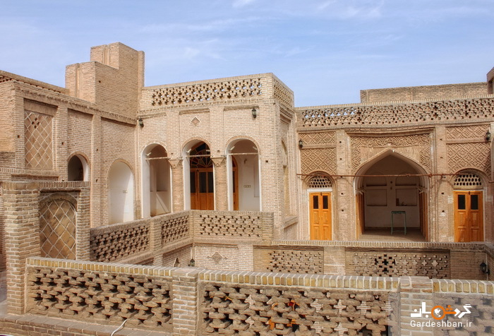 تصاویری منحصر به فرد از بنای آجری دزفول/ با «خانه سوزنگر» به زمان قاجار سفر کنید