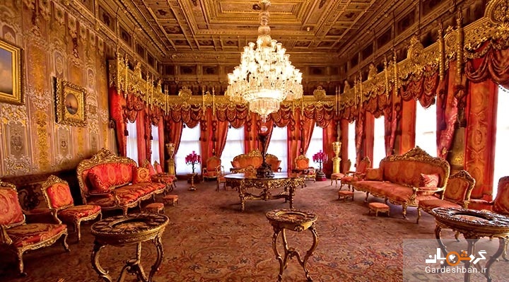 قصر باشکوه و مجلل دولما باغچه در استانبول+تصاویر