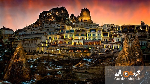 کاپادوکیا؛یکی از سه روستای صخره ای جهان در ترکیه/عکس