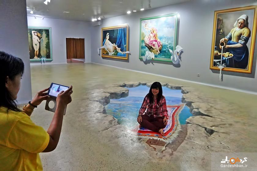 موزه سه بعدی منطقه رویا در اندونزی/تصاویر