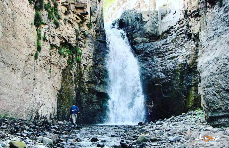 آبشار چالاچوخور در مرز جمهوری ایران و آذربایجان/تصاویر