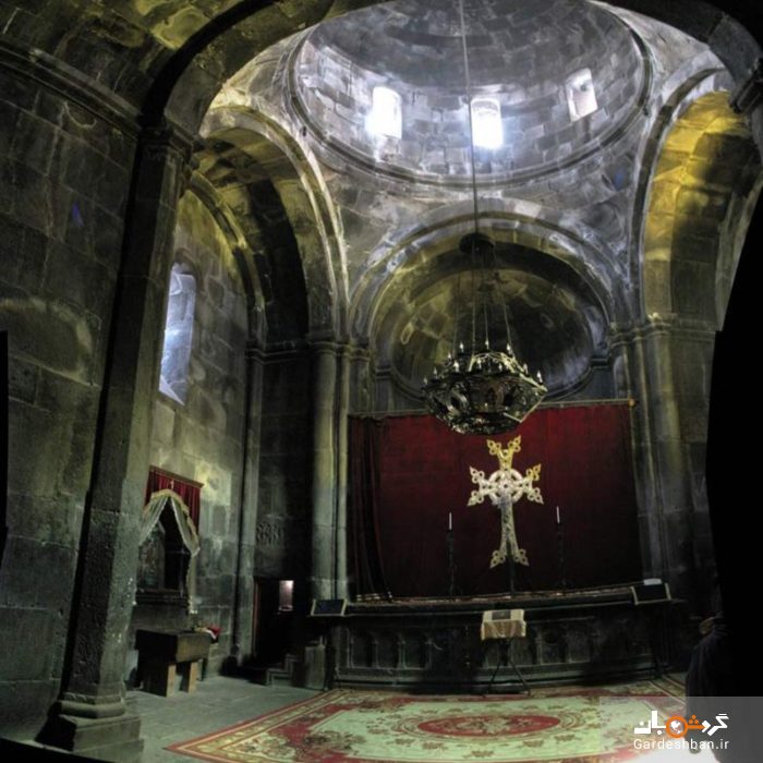 صومعه گغارد؛ جاذبه منحصر به فرد ارمنستان/کلیسایی که در غار است!