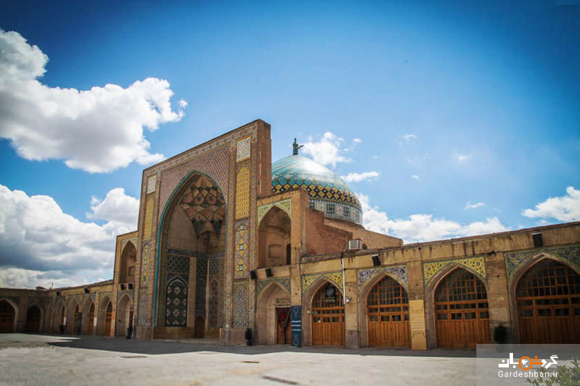 مسجدالنبی قزوین با معماری منحصربه‌فرد+تصاویر
