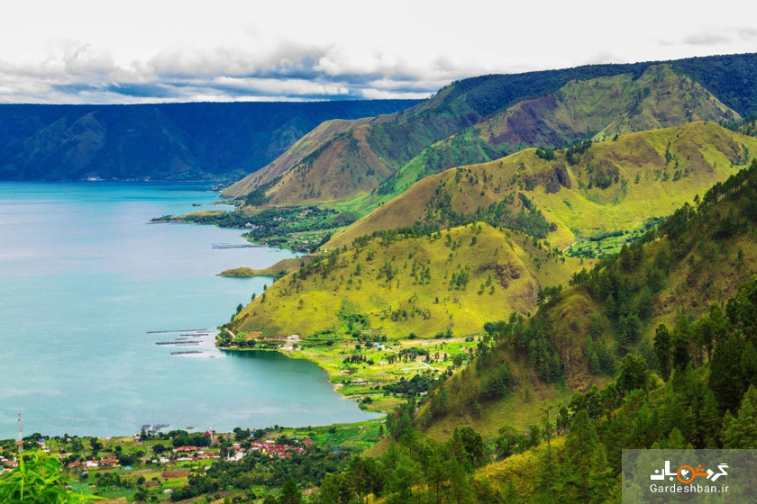 دریاچه توبا؛زیباترین دریاچه‌ آتشفشانی اندونزی/تصاویر