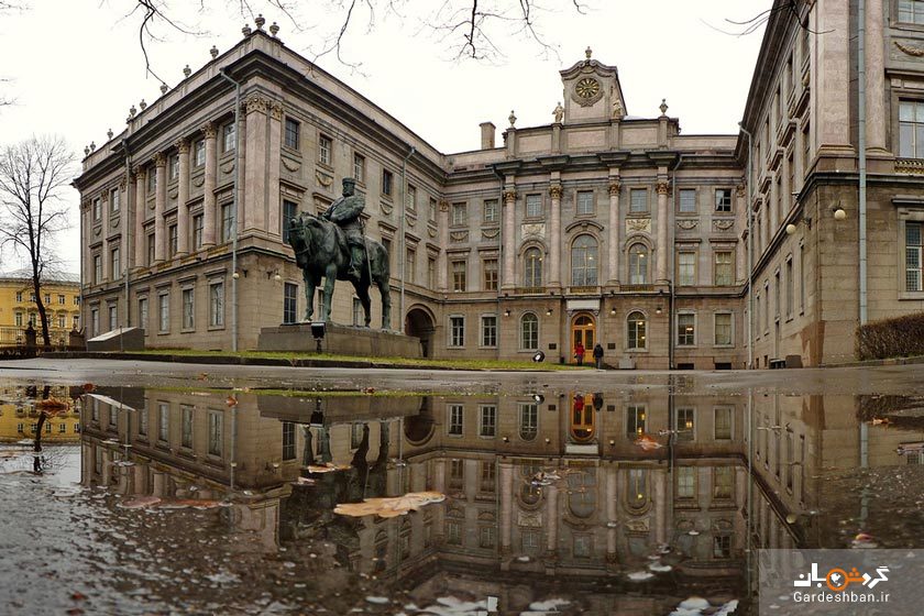 کاخ مرمر از اولین و مهمترین کاخ‌های سن پترزبورگ/تصاویر