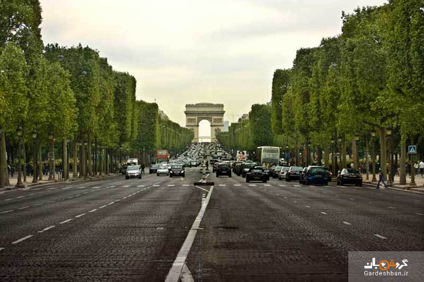 جاذبه های دیدنی شانزلیزه؛تاریخی ترین بلوار پاریس+تصاویر