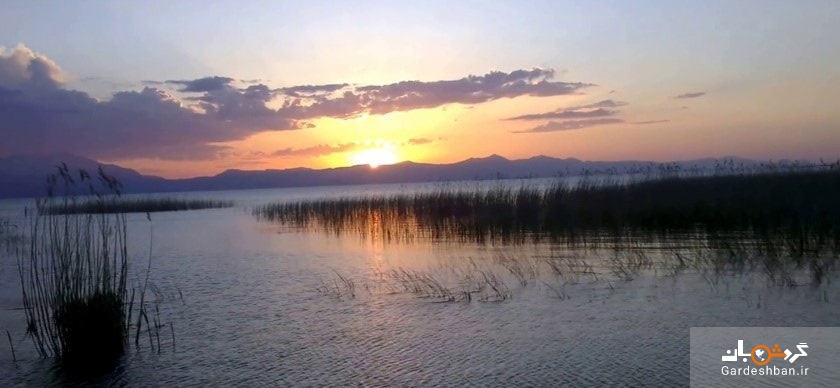 تجربه ناب تماشای غروب و پیاده روی در دریاچه بِی شهیر/تصاویر
