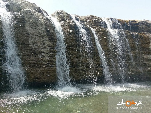 آبشار اسفند یا پورا از آبشارهای زیبای سیستان و بلوچستان/عکس