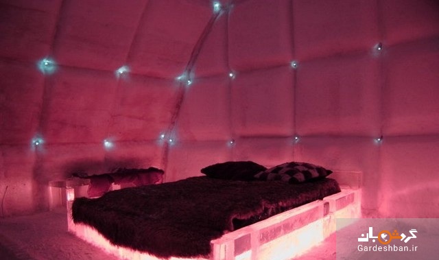 هتل یخی«دوگلاس کبک» با دکوراسیون کریستال در كانادا
