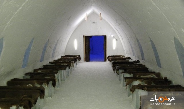 هتل یخی«دوگلاس کبک» با دکوراسیون کریستال در كانادا