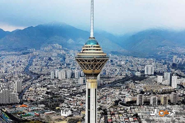 گردشگری مجازی در تهران؛ ششمین برج بلند مخابراتی جهان + تصاویر