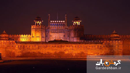 امارت تاریخی قلعه سرخ یا لال قلعه در هندوستان+تصاویر