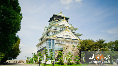 قلعه تاریخی اوساکا در ژاپن/عکس