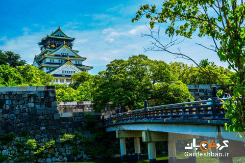 قلعه تاریخی اوساکا در ژاپن/عکس
