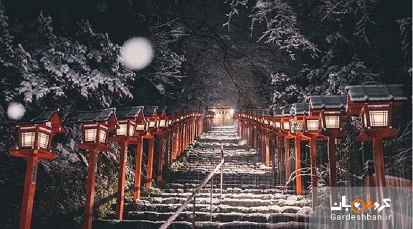 زیبایی جادویی معابد شهر کیوتو+تصاویر