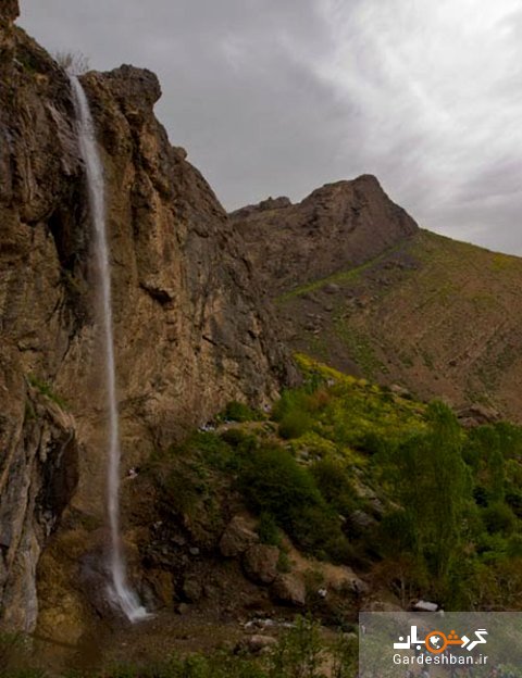 آبشار سنگان در 20 کیلومتری تهران+تصاویر