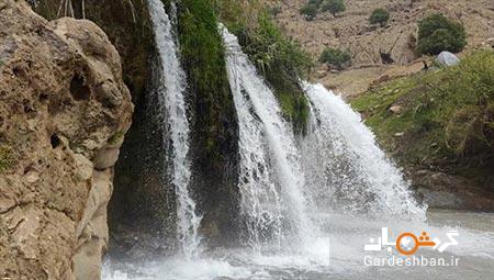 مجموعه آبشارهای زیبای آرپناه در استان خوزستان/عکس