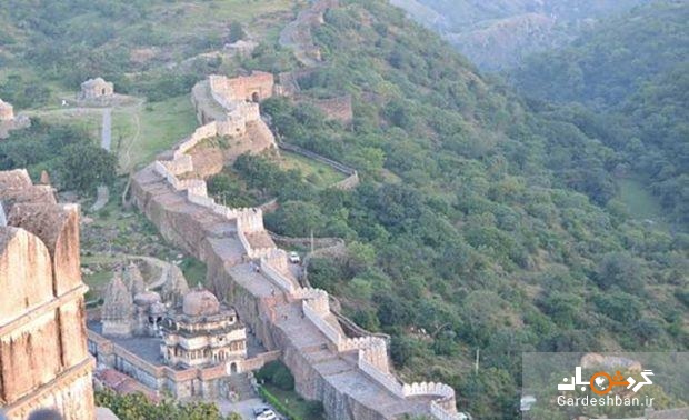قلعه کومبه‌الگار ؛دومین دیوار بلند جهان در هند/تصاویر