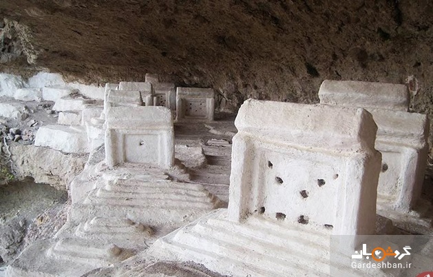 قبرستان ۸۰۰ ساله هفتاد ملا در شهرستان میرجاوه+تصاویر