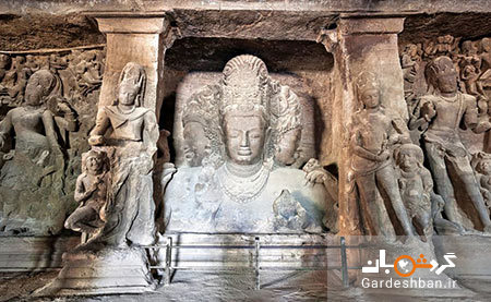 غارهای الفنتا، از جاذبه های تاریخی بمبئی/عکس