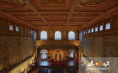 قصر وکیو؛از زیباترین بناهای تاریخی فلورانس+تصاویر