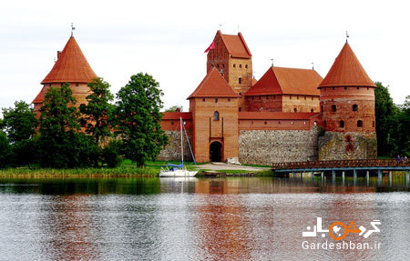 قلعه تاریخی و رویایی تراکای در لیتوانی/عکس