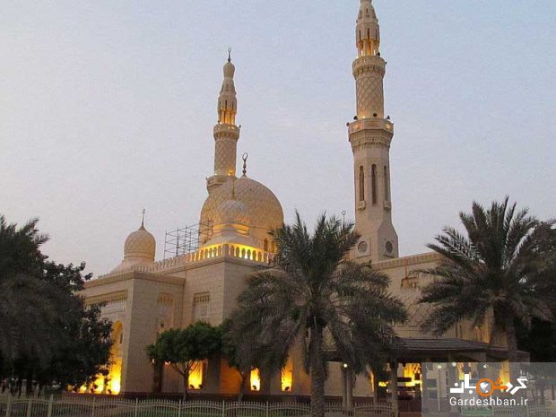 مسجد جمیرا دبی را بیشتر بشناسید+تصاویر
