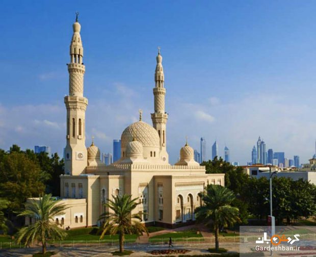مسجد جمیرا دبی را بیشتر بشناسید+تصاویر