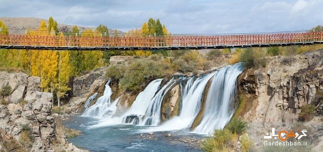 آبشار مرادیه؛ طبیعت بهشتی در وان ترکیه/عکس