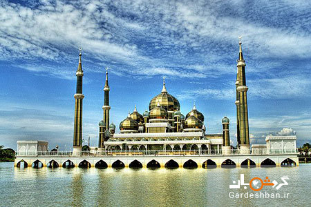 مسجد کریستال؛ شاهکار هنری و معماری در مالزی/عکس