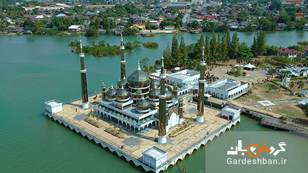 مسجد کریستال؛ شاهکار هنری و معماری در مالزی/عکس