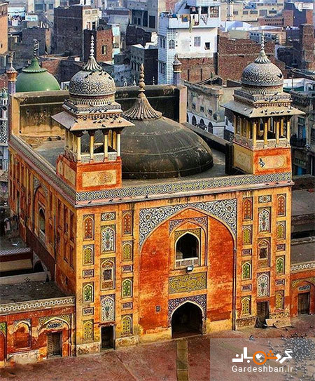 مسجد وزیر خان از دیدنی های شهر لاهور پاکستان/عکس