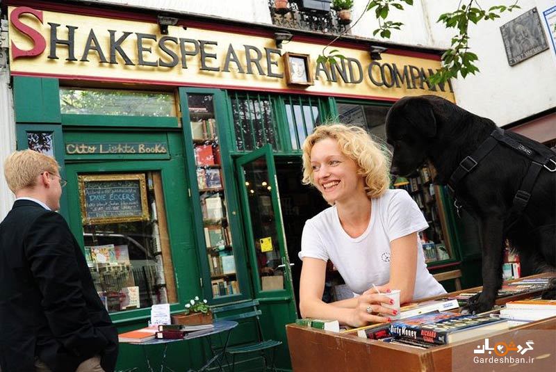 شکسپیر و شرکا، کتابفروشی استثنایی در قلب پاریس+عکس