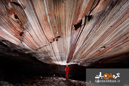 غار نمکدان یا غار سه مرد برهنه؛طولانی ترین غار نمکی جهان/عکس
