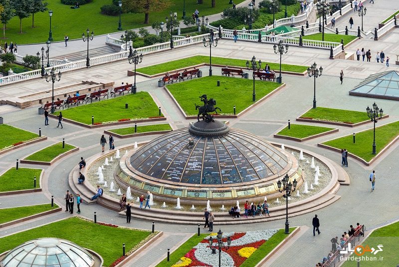 میدان مانژ؛ یادگاری شکوهمند دویست ساله در قلب مسکو/عکس