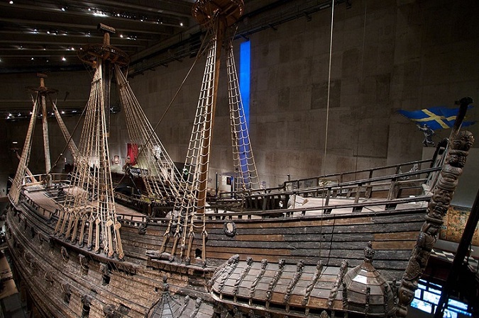 حفظ دیدنی کشتی جنگی قرن هفدهم در سوئد