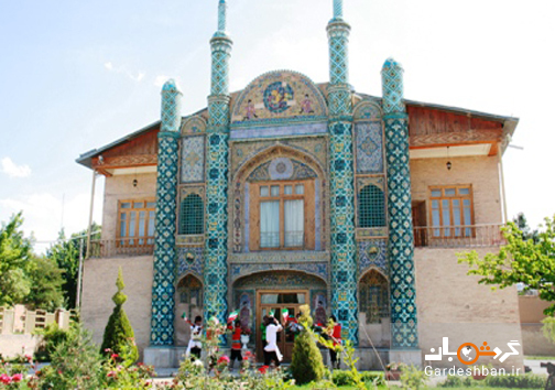 آیینه خانه مفخم بجنورد از بناهای دوران قاجار+ تصاویر