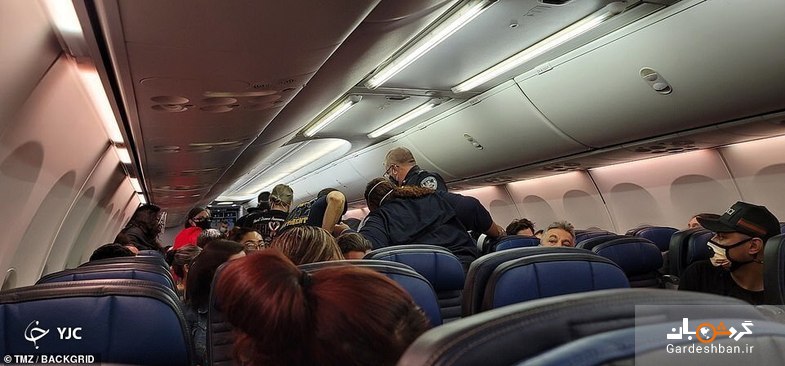 مرگ مسافر کرونایی در وسط پرواز! +تصاویر