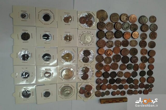 دستگیری قاچاقچیان سکه‌های قدیمی