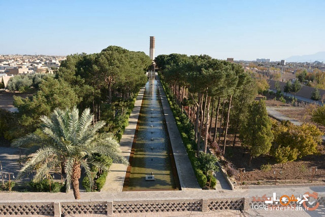 بلندترین بادگیر جهان در باغی ایرانی + تصاویر