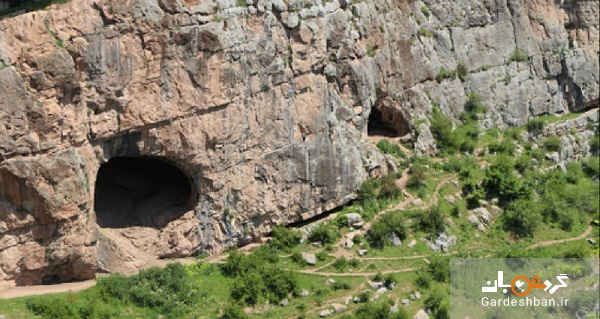 غار دربند رشی؛از اولین سکونتگاه های بشری در ایران