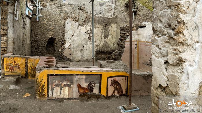 کشف یک فست فودی باستانی در ایتالیا+عکس