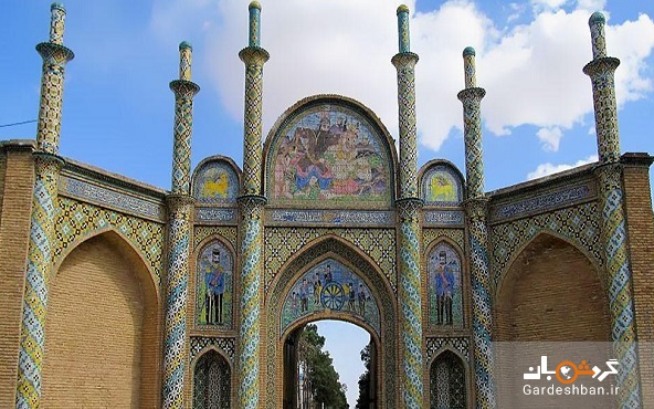 دروازه ارگ سمنان؛ بنایی که به دستور ناصرالدین شاه ساخته شد