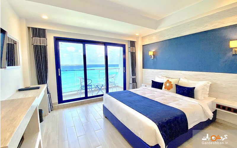 هتل کانی پالم بیچ؛ اقامت در ساحل جزیره مافوشی مالدیو/تصاویر