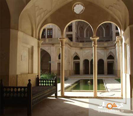 خانه عباسیان؛ عمارتی زیبا و اصیل در کاشان+تصاویر