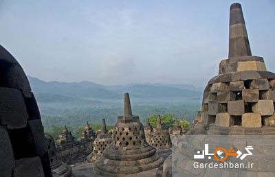 معبد بوروبودور ؛ بزرگترين معبد بوداي جهان در اندونزی/تصاویر