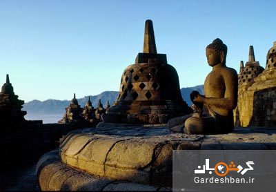 معبد بوروبودور ؛ بزرگترين معبد بوداي جهان در اندونزی/تصاویر